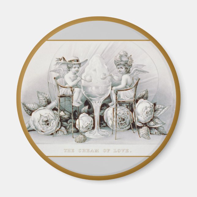 Imã Cherubs & Sorvete - Magnet nº 2 (Frente)