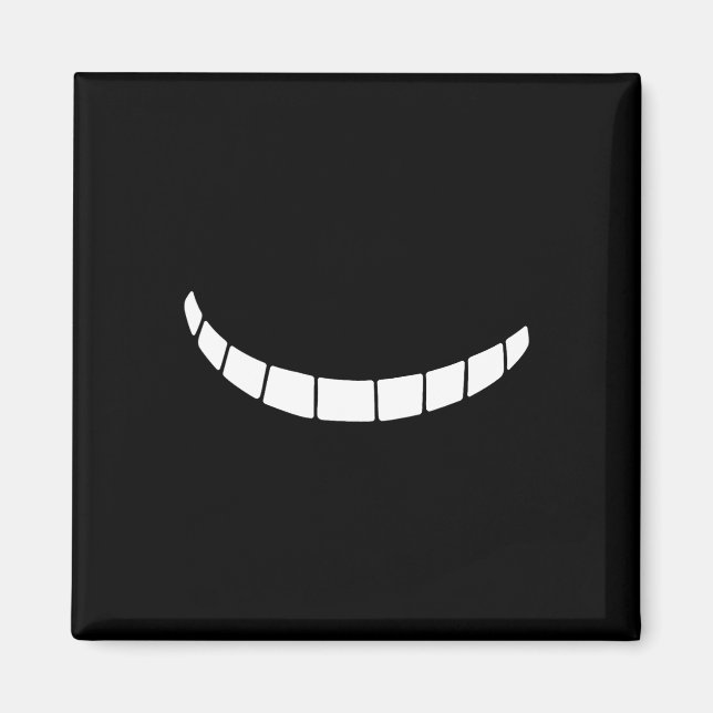 Imã Cheshire Grinning Sorrindo Alice No País das Marav (Frente)