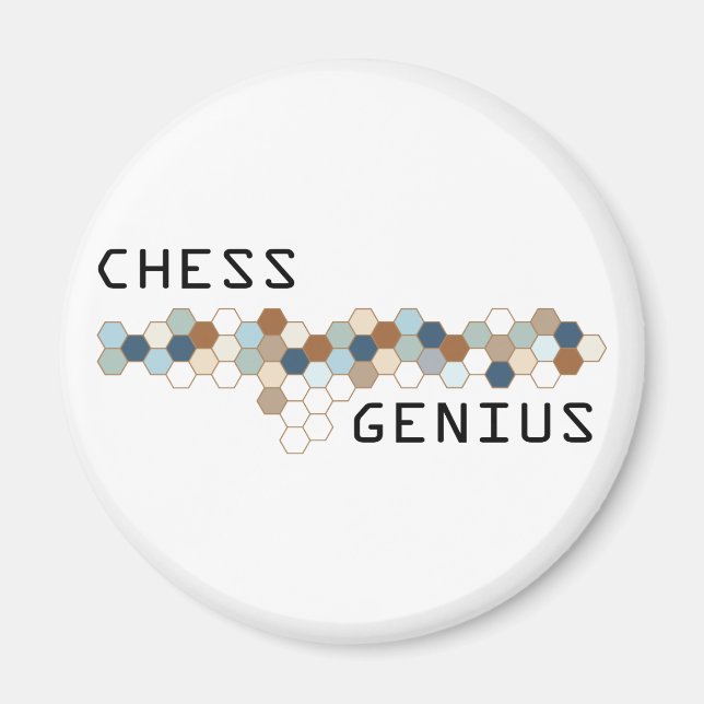 Imã Chess Genius (Frente)