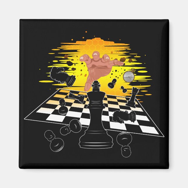 Imã Chess Master (Frente)