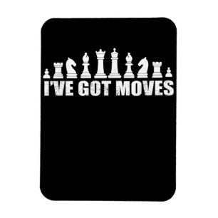 Ímã Chess Set Peças I ve got Movs Fans Lover Legal