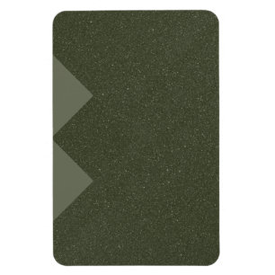 Ímã Chevron Edge Musgo Verde – Personalizável