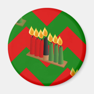 Imã chevron kwanzaa