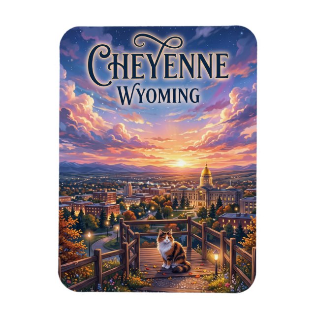 Ímã Cheyenne EUA (Vertical)