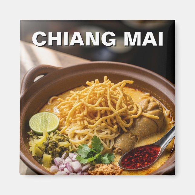 Imã Chiang Mai Khao Soi Comida Tailandesa (Frente)