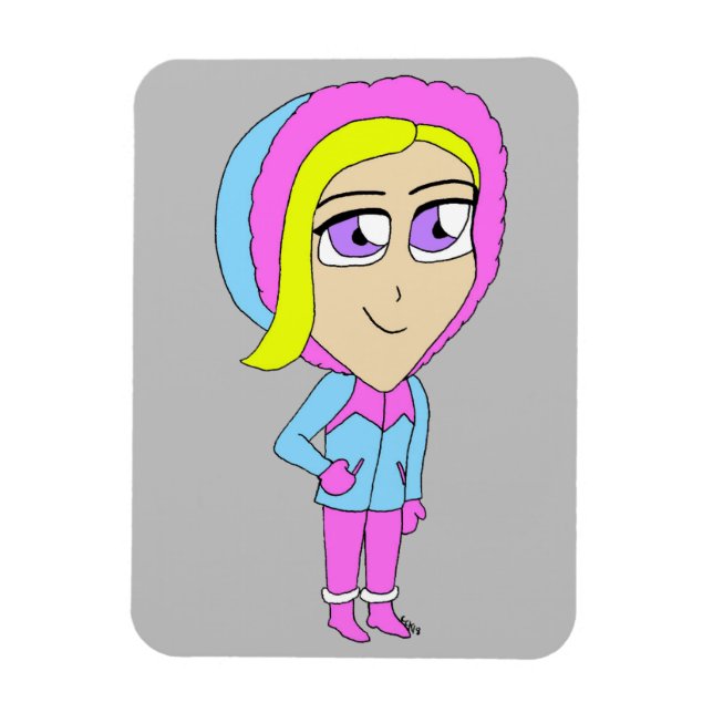 Ímã chibi (Vertical)