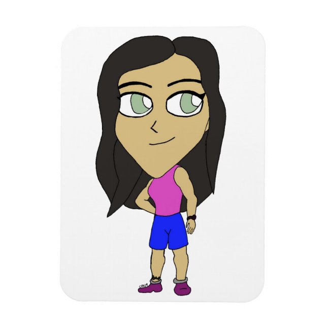 Ímã chibi (Vertical)