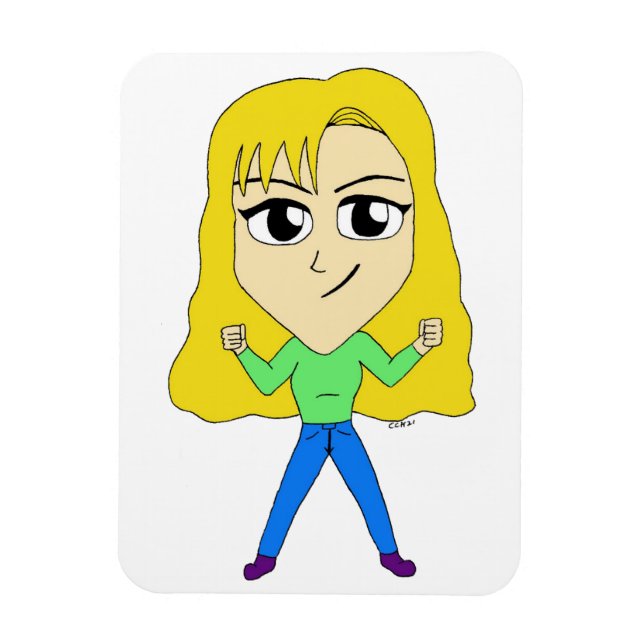 Ímã chibi (Vertical)