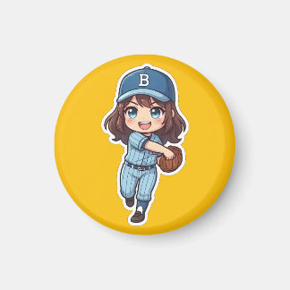 Imã Chibi Baseball 2026 Edition - Fielder The Cannon