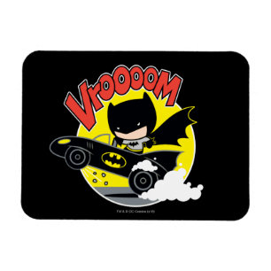 Ímã Chibi Batman No Batmobile