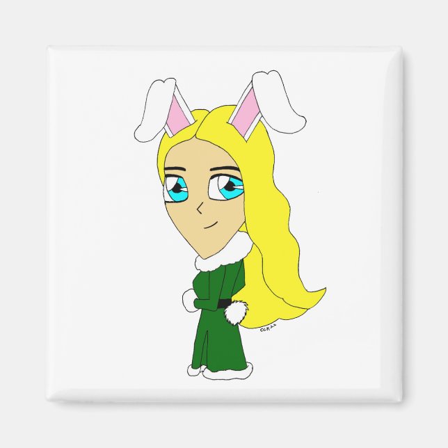Imã chibi bunnygirl (Frente)