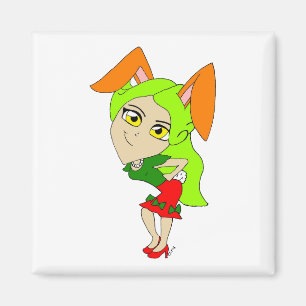 Imã chibi bunnygirl