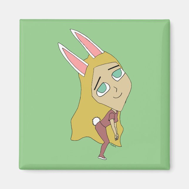 Imã chibi bunnygirl (Frente)