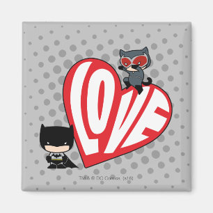 Imã Chibi CatWomen Punt em Batman
