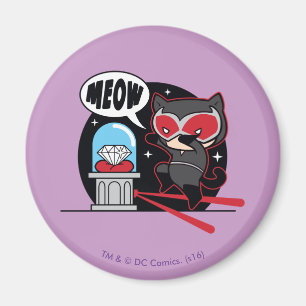 Imã Chibi CatWomen Roubando Um Diamante