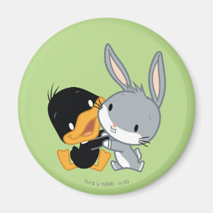 Imã Chibi DAFFY DUCK™ e INSETOS BUNNY™