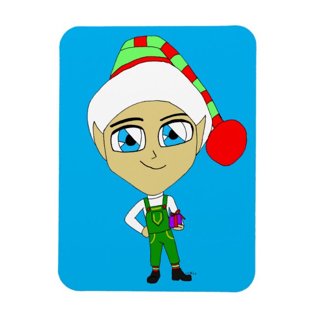 Ímã chibi elf (Vertical)