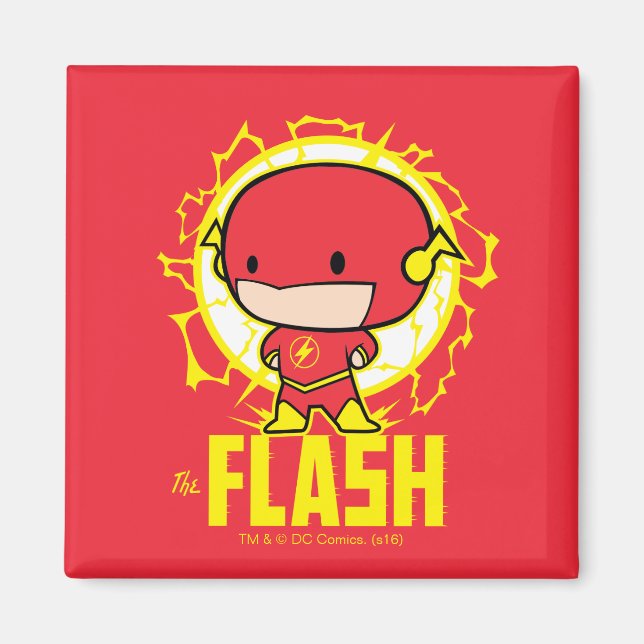 Imã Chibi Flash com eletricidade (Frente)
