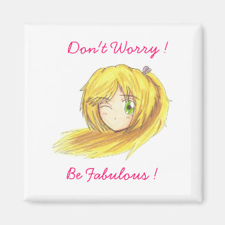 Imã Chibi Head Ran Magnet