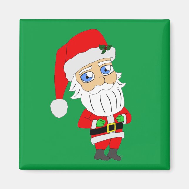 imã chibi santa claus (Frente)