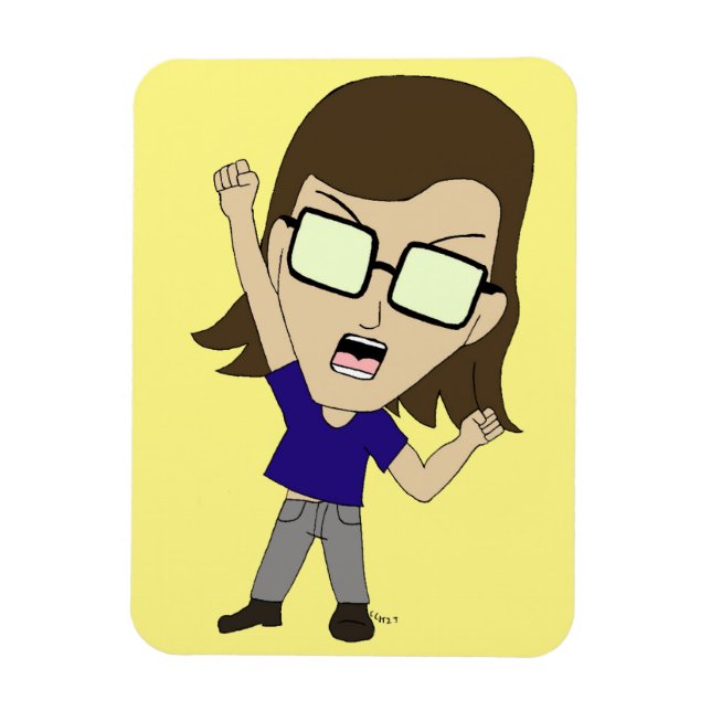 Ímã Chibi Sonic_Zeph (Vertical)