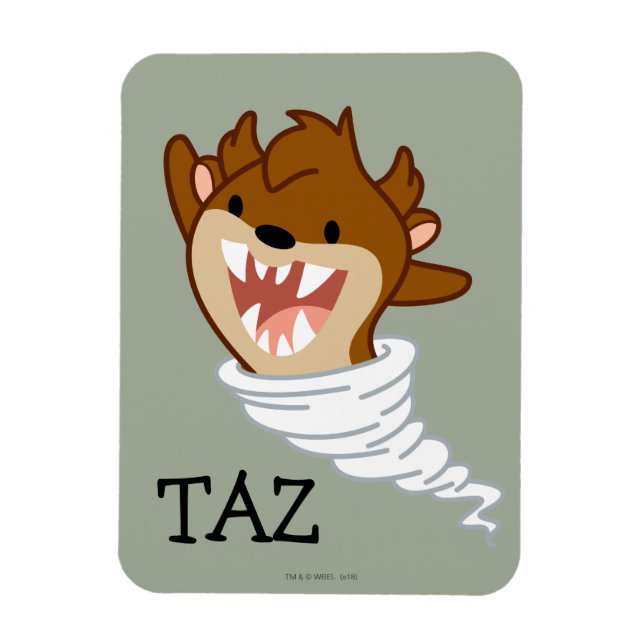 Ímã Chibi Tornado TAZ™ (Vertical)