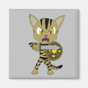 Imã Chibi Warrior Cat
