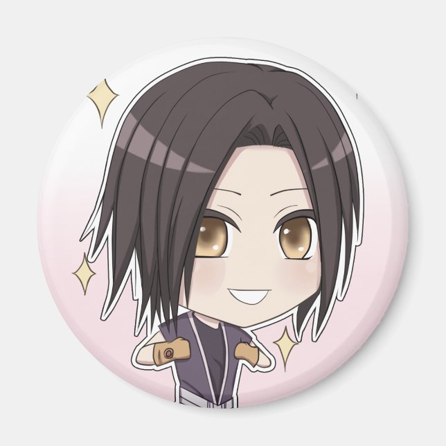 Imã Chibi Zhel Magnet (Frente)