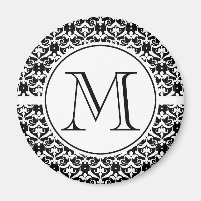 Imã Chic Damask (Frente)