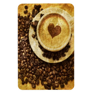 Ímã Chic Java cappucccino Café Beans Café Lover