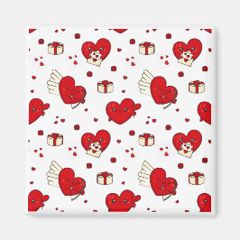 Imã Chic Love-Themed Valentine’s Day Gift Red Heart