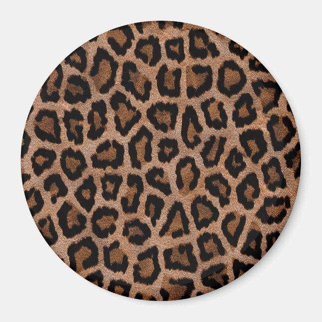 Imã Chic Trendy Leopard (Frente)