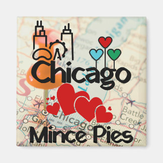 Imã Chicago ama Mince Pies Cityscape