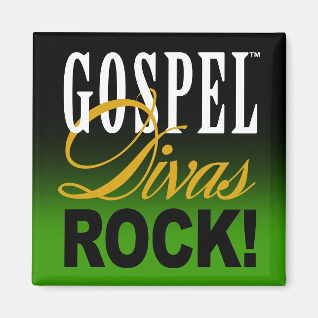 Imã CHICAGO BLING - "Gospel Divas Rock!" (Frente)