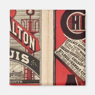 Imã Chicago e Alton Railroad