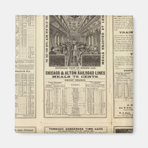Imã Chicago e Alton Railroad 2