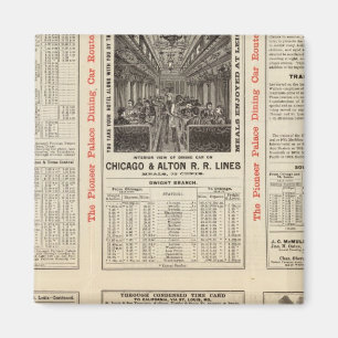 Imã Chicago e Alton Railroad 3