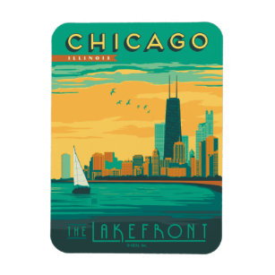 Ímã Chicago, IL - Aproveite a Lakefront