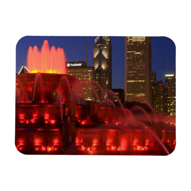 Ímã Chicago, Illinois, Fonte Buckingham (Horizontal)