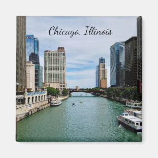 Imã Chicago Illinois Magnet 
