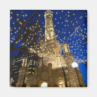 Imã Chicago, Illinois, torre de água velha com feriado
