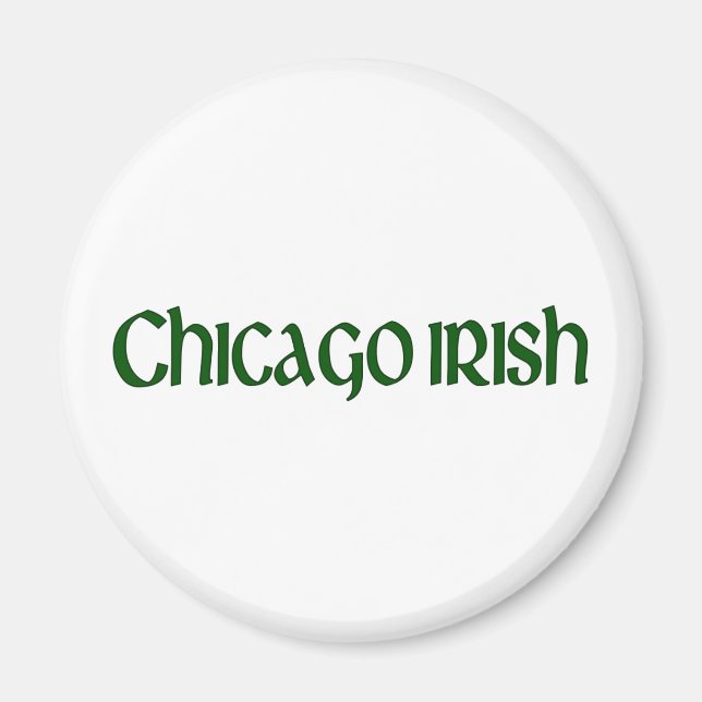 Imã Chicago Irish (Frente)