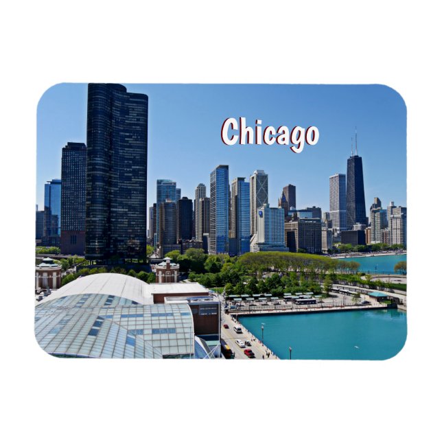 Ímã Chicago Magnet (Horizontal)