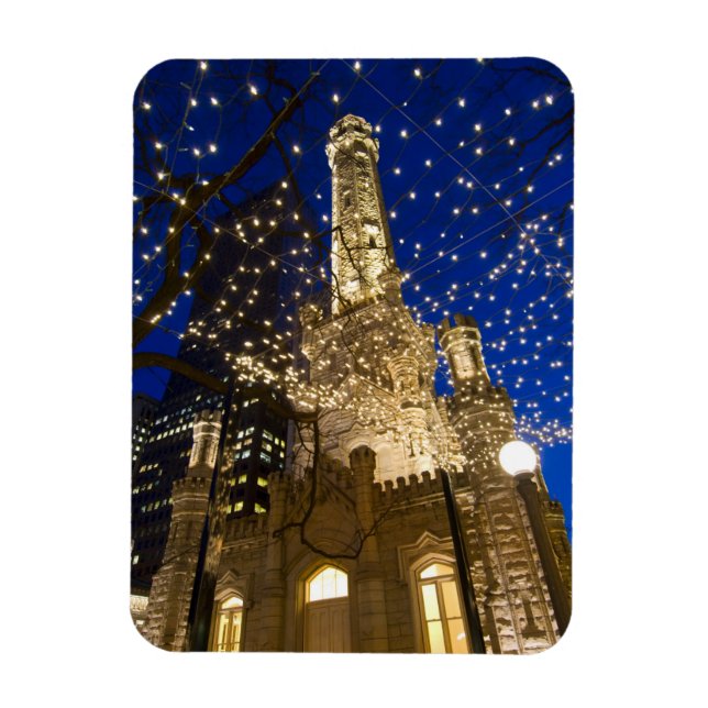 Ímã Chicago no Natal (Vertical)