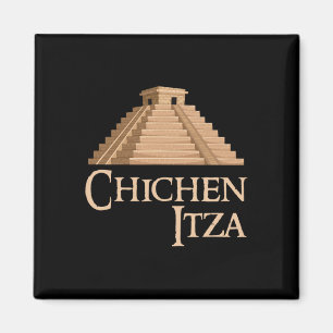 Imã Chichen Itza E Pirâmide Para Verão Arqueológico