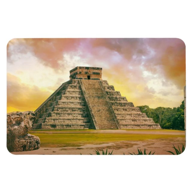Ímã Chichen Itza - Imagem Flexível (Horizontal)
