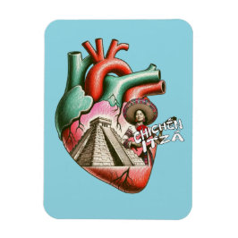 Ímã Chichén Itzá Mayan Pyramind México Souvenir