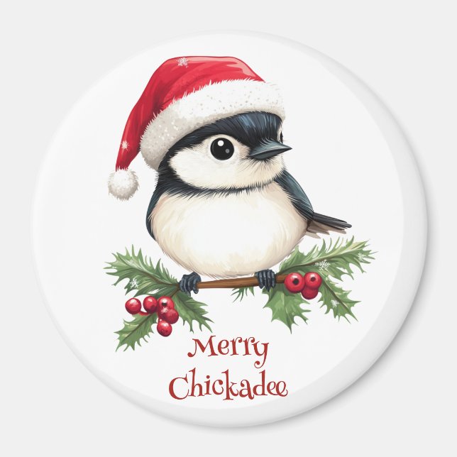 Imã Chickadee Magnet (Frente)