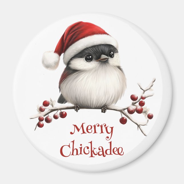 Imã Chickadee Magnet (Frente)
