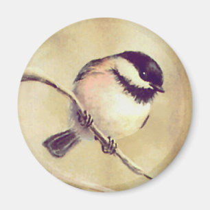 Imã CHICKADEES UM por SHARON SHARPE